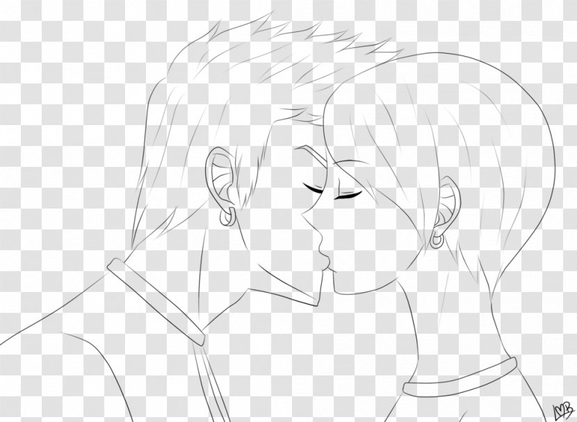 Ear Cheek Mouth Drawing Sketch - Heart - Grand Finale Transparent PNG