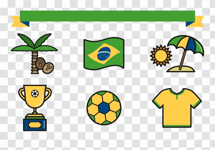 Rio De Janeiro 2016 Summer Olympics Flag Of Brazil - Green - Ornament Transparent PNG