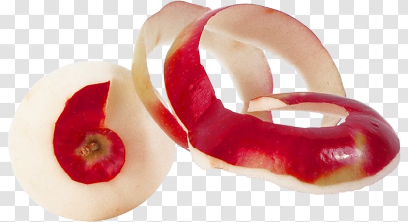Apple Fruit Gratis - Food - Peeled Transparent PNG