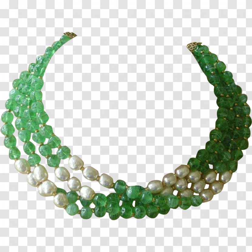 Emerald Turquoise Jade Necklace Bead Transparent PNG