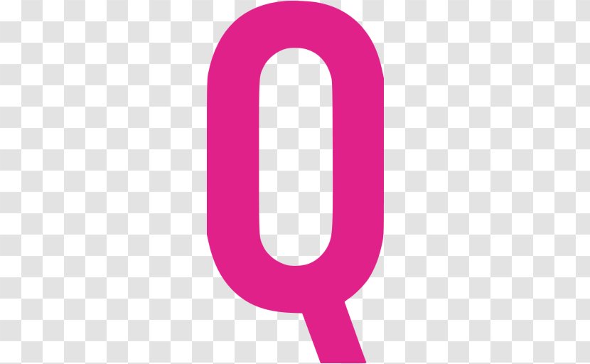 Pink Letter O Alphabet - Purple Transparent PNG
