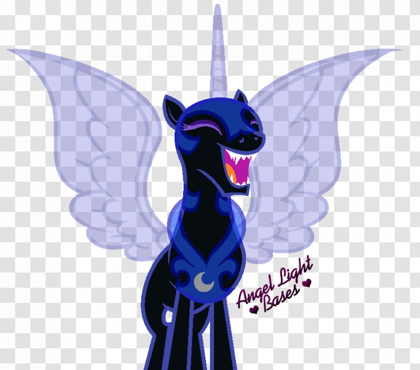 Princess Luna DeviantArt Winged Unicorn Base Luke, Yo Soy Tu Padre - My Little Pony Friendship Is Magic - Light Flare Transparent PNG