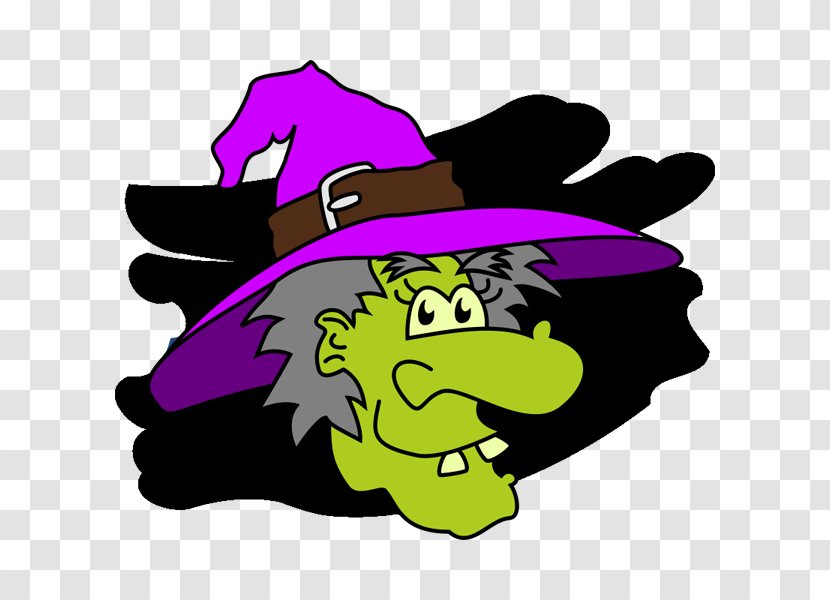 Witchcraft Free Content Clip Art - Purple - Halloween Witch Clipart Transparent PNG