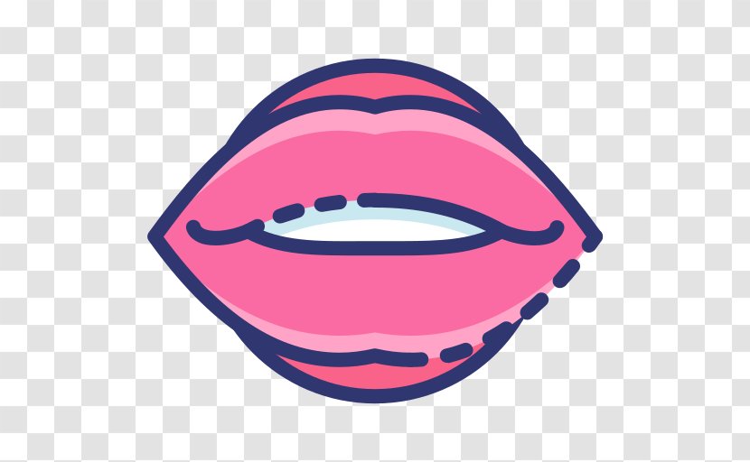 Clip Art Image Iconfinder - Magenta - Besos Transparent PNG