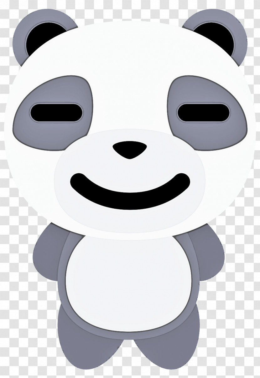Smile Laughter Emoji Panda Smirk Transparent PNG