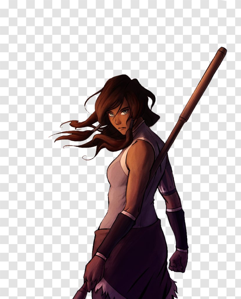 Korra Television Show - Watercolor - Legend Of Transparent PNG