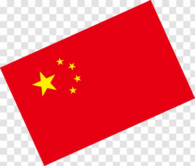 Flag Of China - Red - Five-star Decoration Vector Design Transparent PNG
