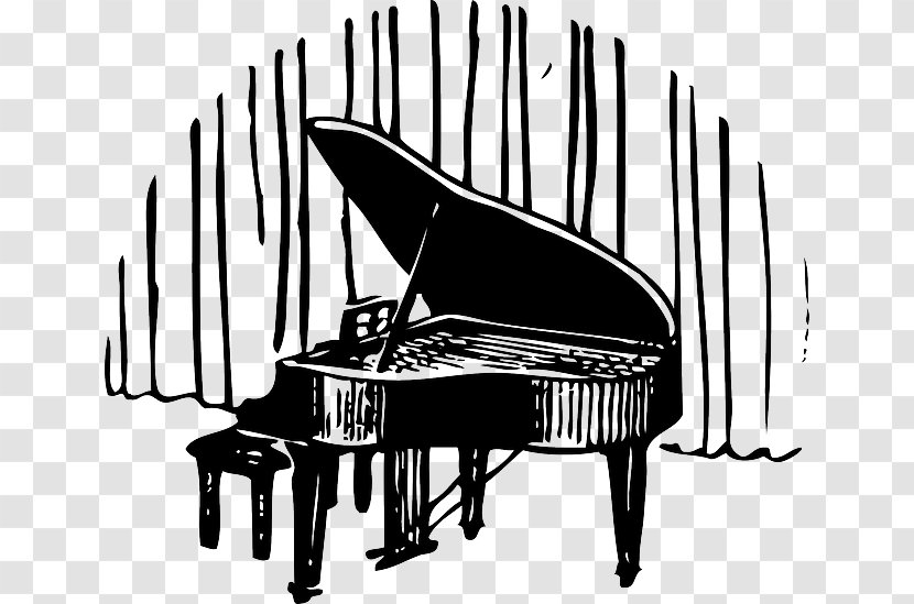 Piano Cartoon Musical Keyboard Clip Art Transparent PNG