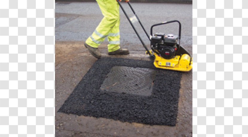Asphalt Tarmacadam Building Materials Road Pothole - Concrete - Repair Transparent PNG