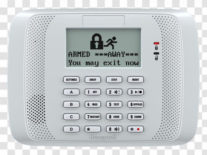 Computer Keyboard Keypad Honeywell Security Alarms & Systems Liquid-crystal Display - Monitors - Telephony Transparent PNG