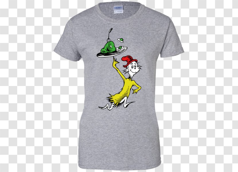 T-shirt Hoodie Adidas Gildan Activewear Sleeve - Shirt - Dr Seuss Transparent PNG