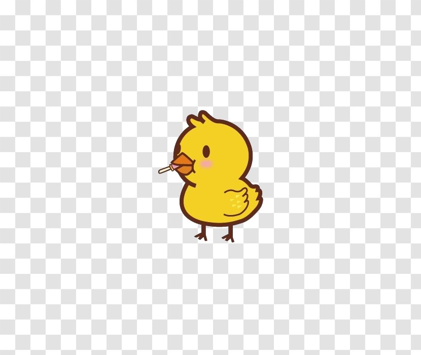 Chicken Cartoon Yellow - Information - Chick Transparent PNG