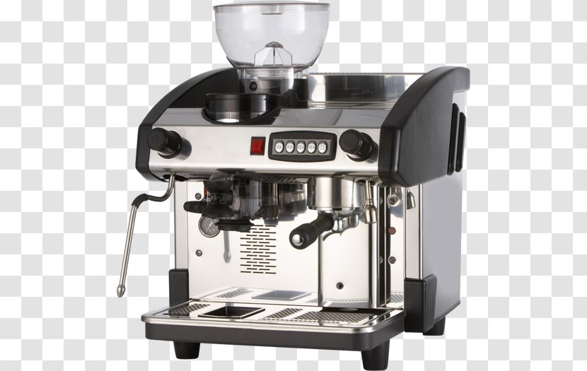 Espresso Machines Coffeemaker Cafe - Machine - Coffee Beans Deductible Elements Transparent PNG
