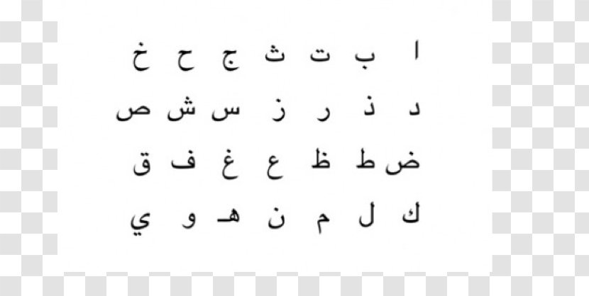 Arabic Alphabet Letter Language - Number - English Transparent PNG