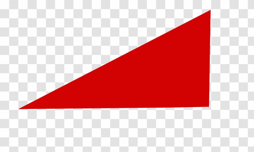 Triangle Shape Red Area Point Transparent PNG