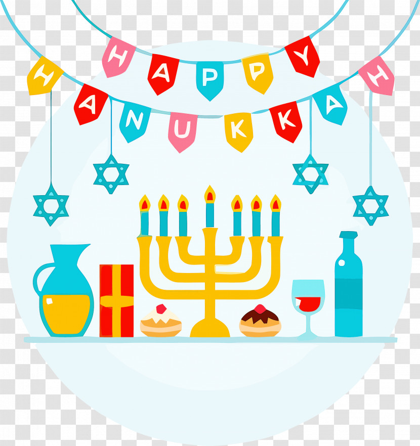 Candle Hanukkah Happy Hanukkah Transparent PNG