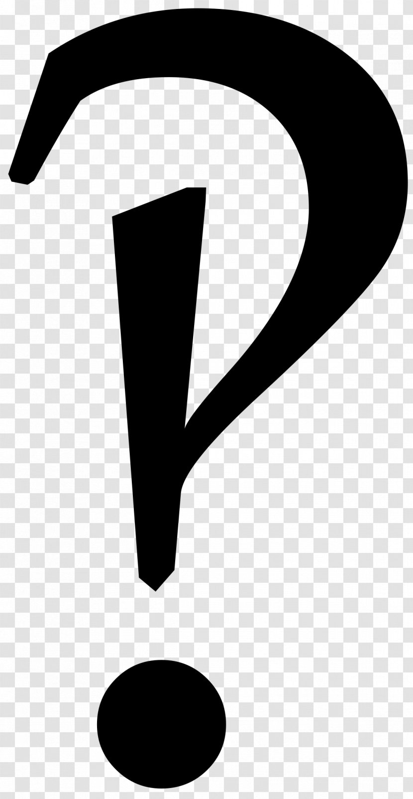 Interrobang Exclamation Mark Question Punctuation Rhetorical - Martin K Speckter Transparent PNG