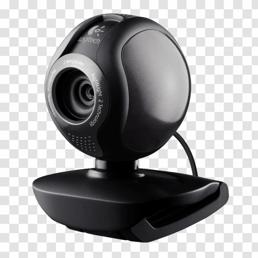 Microphone Webcam Logitech QuickCam 720p - Web Camera Image Transparent PNG