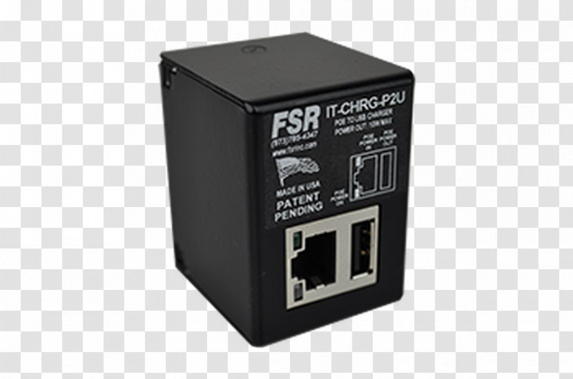 Battery Charger Power Over Ethernet USB AC Adapter - Computer Port Transparent PNG