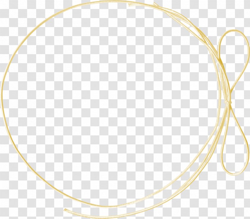 Body Jewellery Necklace Material - Round Frame Transparent PNG