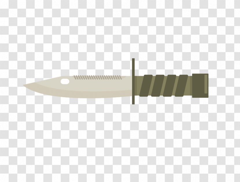 Throwing Knife Angle Font - Army Hand Transparent PNG