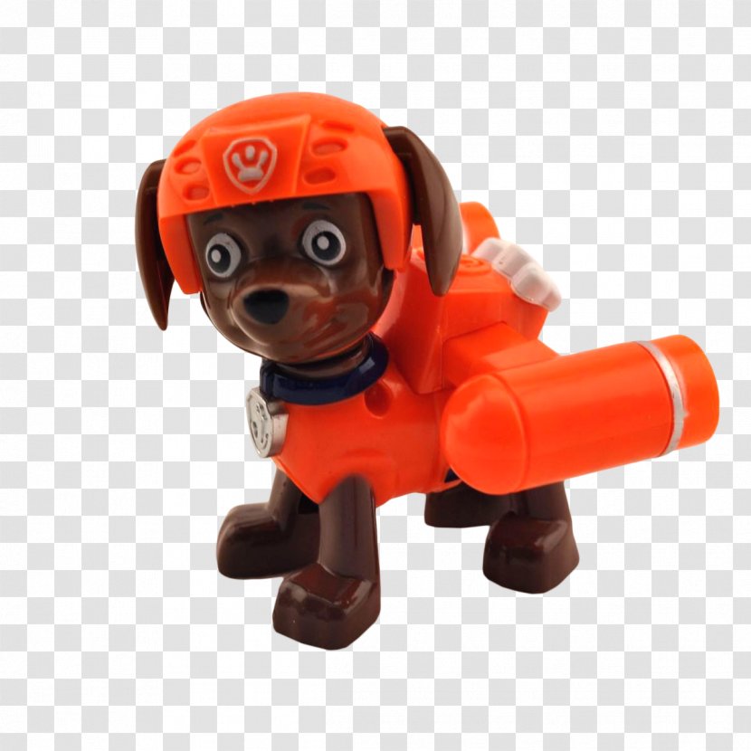 Dog Puppy Zuma Action & Toy Figures Block - Orange Transparent PNG