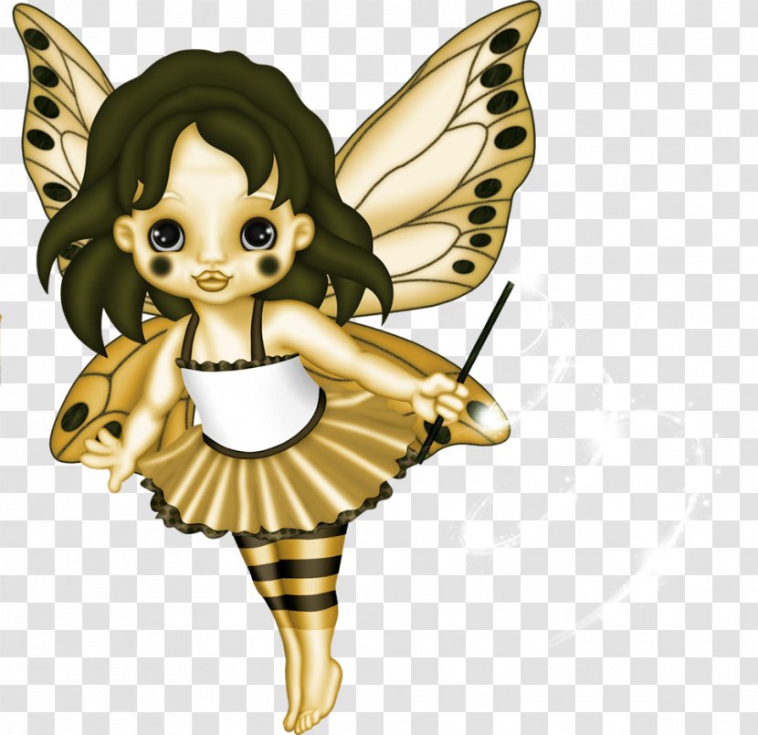 Fairy Insect Cartoon - Plant - Autumn Elements Transparent PNG