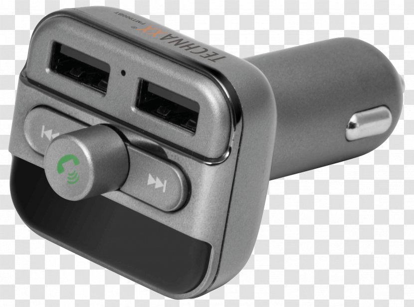 Audio FM Transmitter Battery Charger Broadcasting - Usb Flash Drives - Bluetooth Transparent PNG