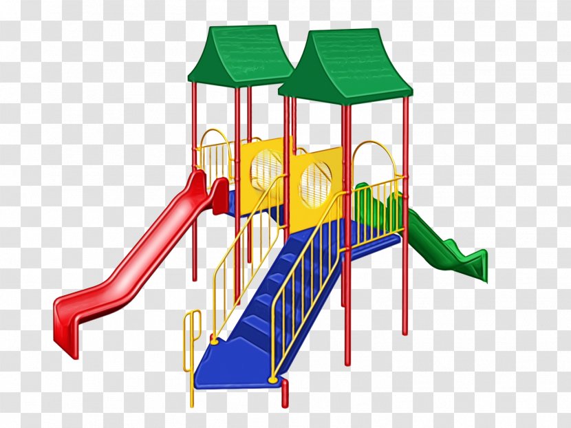 Outdoor Play Equipment Playground Slide Public Space Chute - Paint - Recreation City Transparent PNG