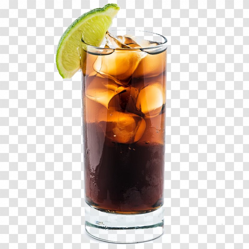 Rum And Coke Long Island Iced Tea Cocktail Cuban Cuisine Juice - Non Alcoholic Beverage Transparent PNG