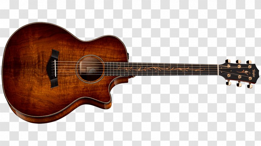 Taylor Guitars K24ce Acoustic-Electric Guitar Acoustic - Heart Transparent PNG
