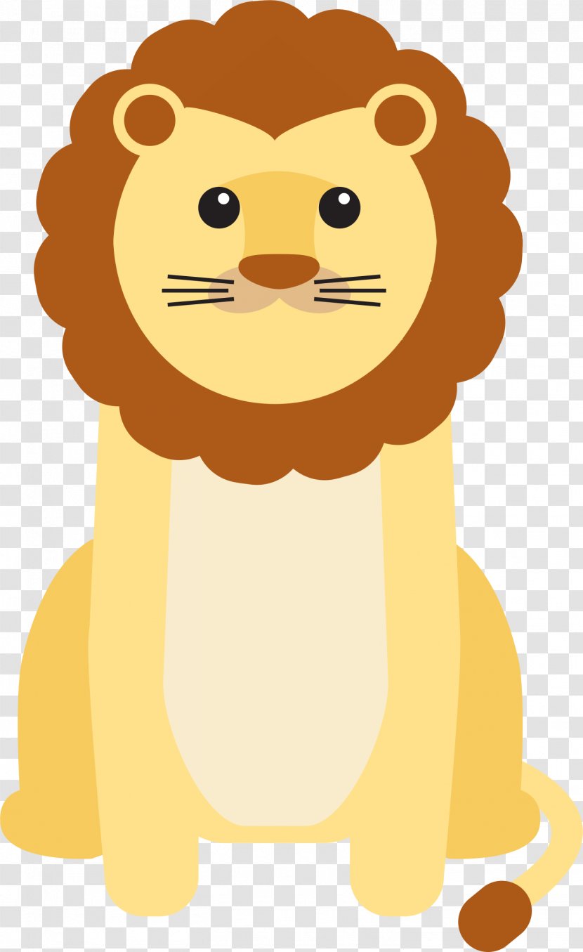 Lion Cubs Cat Kitten Clip Art - Smile - Baby Cliparts Transparent PNG