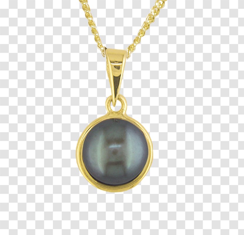 Earring Tahitian Pearl Locket Cultured - Necklace Transparent PNG