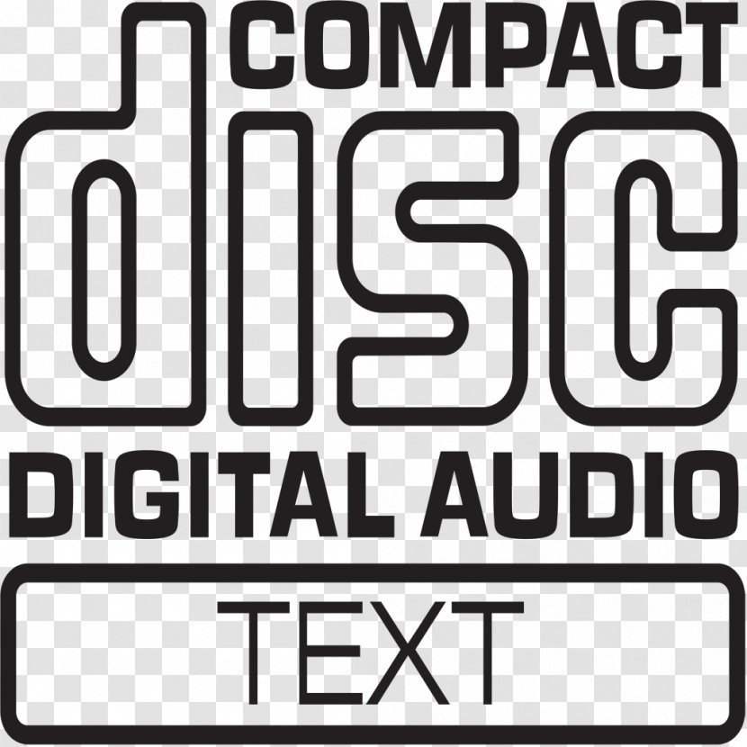 Digital Audio Compact Disc Logo Enhanced CD - Symbol - Disk Transparent PNG