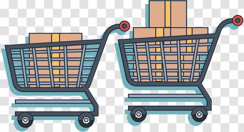 Shopping Cart Product Design Line Transparent PNG