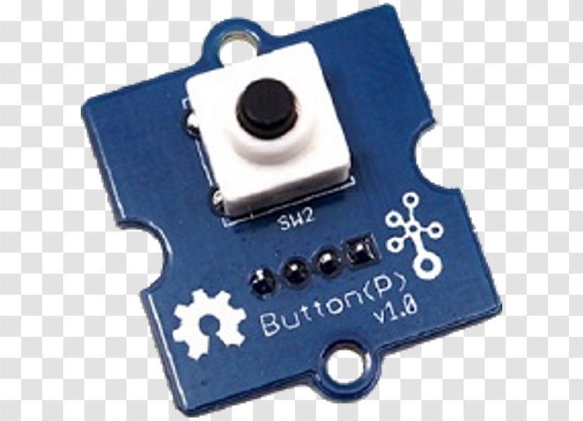 Push-button Electronics Electrical Switches Electronic Component Seven-segment Display - Mouser - Flex Printing Machine Transparent PNG