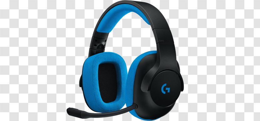 Microphone Logitech Gaming Headset G233 Prodigy Headphones G433 - Watercolor Transparent PNG