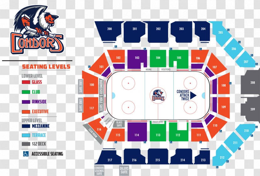 Rabobank Arena, Theater And Convention Center Bakersfield Condors Sports - Structure - Logo Transparent PNG