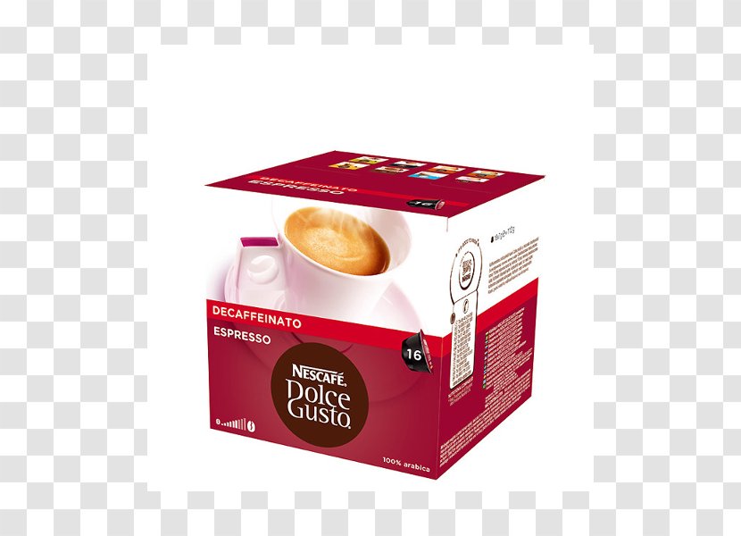 Dolce Gusto Coffee Café Au Lait Espresso Lungo - Flavor Transparent PNG