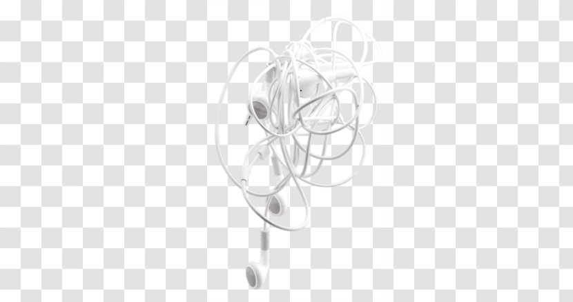 Drawing White - Design M - Tangle Transparent PNG
