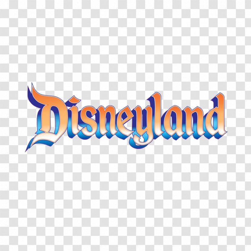Logo Disneyland Typography Art Font - Bright Brain Transparent PNG
