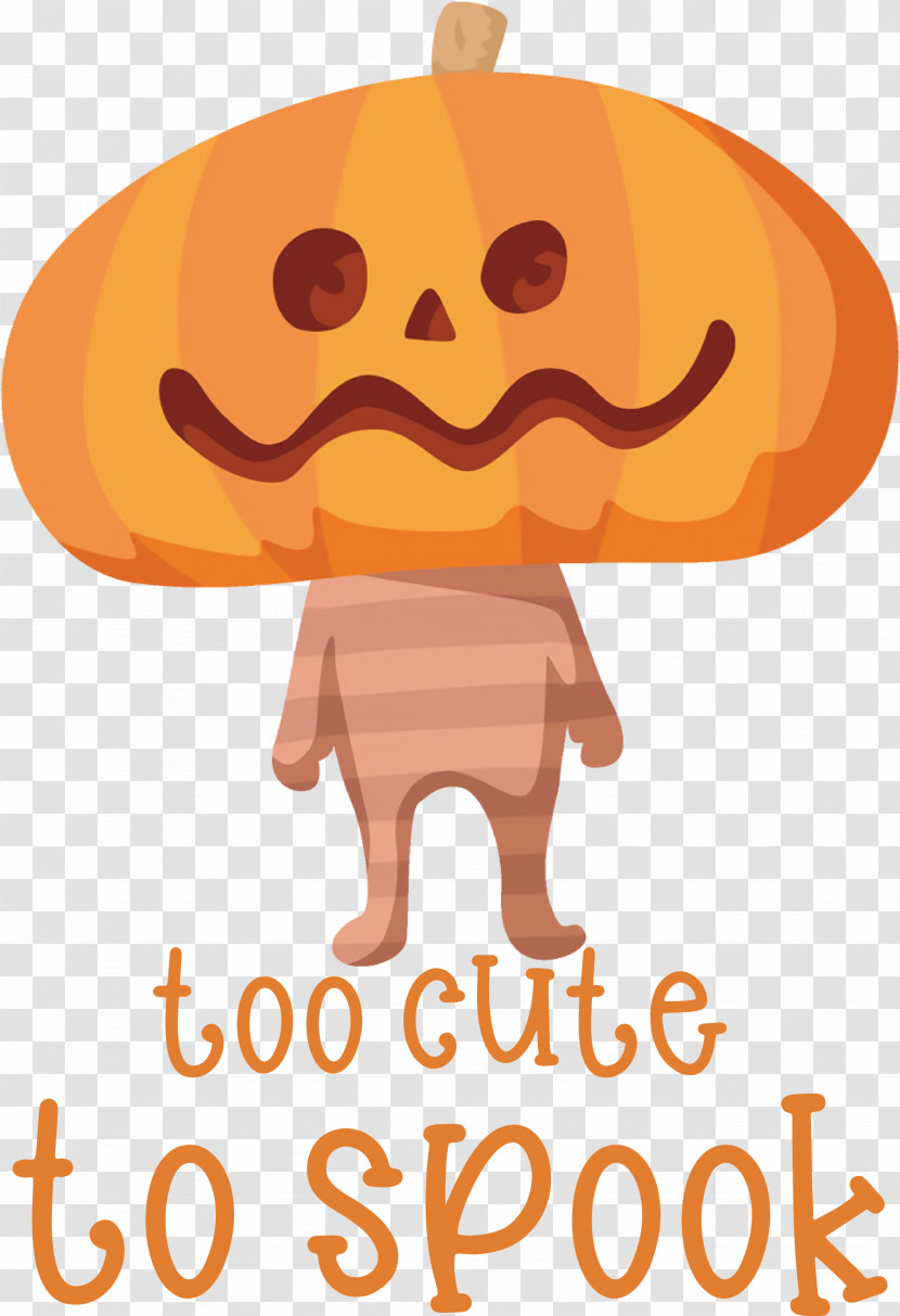 Halloween Too Cute To Spook Spook Transparent PNG