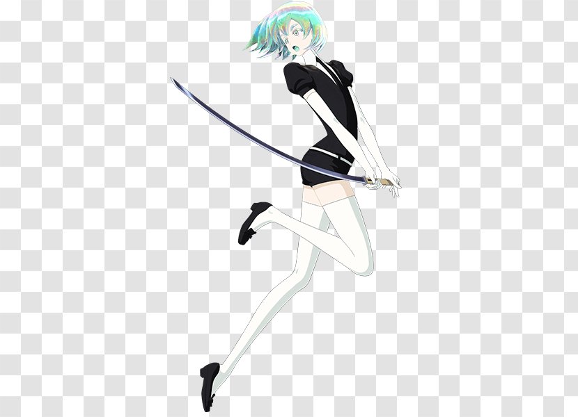 Land Of The Lustrous Cosplay Costume Bort Jumpsuit - Flower Transparent PNG