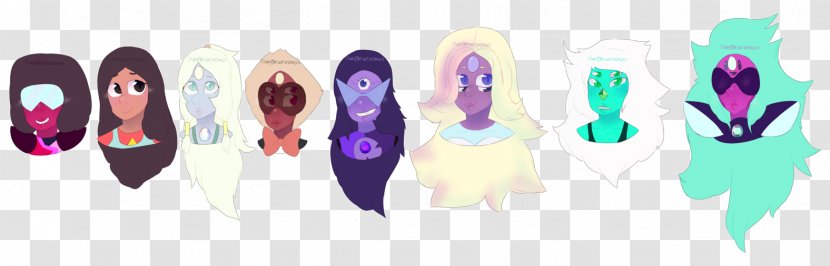 DeviantArt Rose Quartz Lars' Head Pink - Violet - Coal Rising Transparent PNG