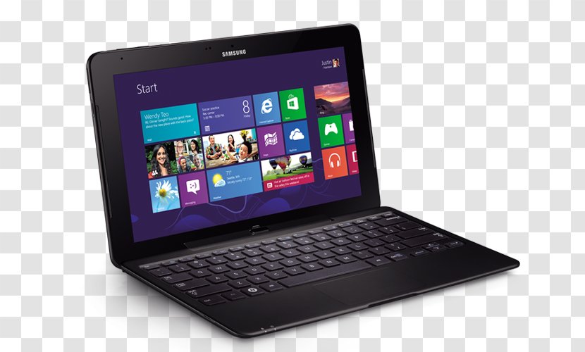 Samsung Ativ Tab 7 Laptop - Intel Core I5 - Apple Laptops Transparent PNG