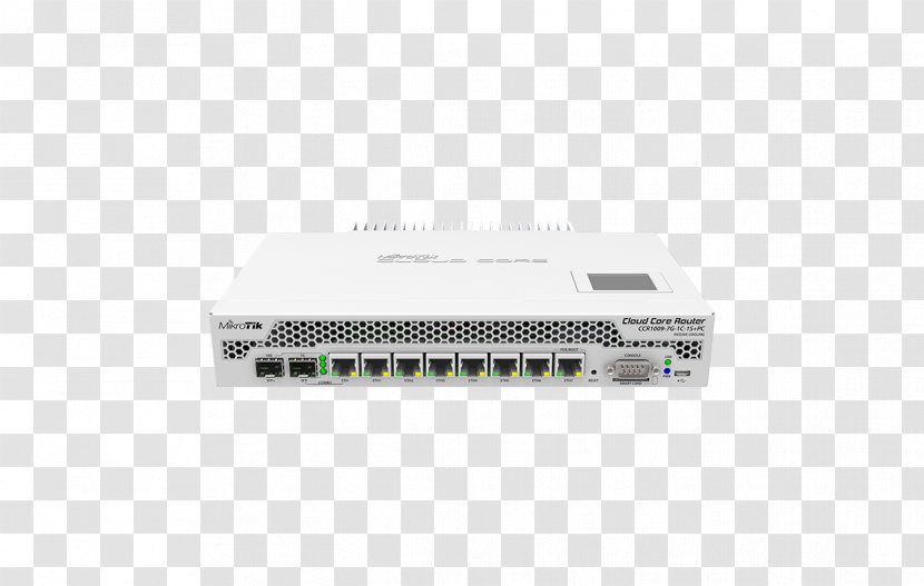 Router Gigabit Ethernet MikroTik Small Form-factor Pluggable Transceiver - Multicore Processor - Hub Transparent PNG