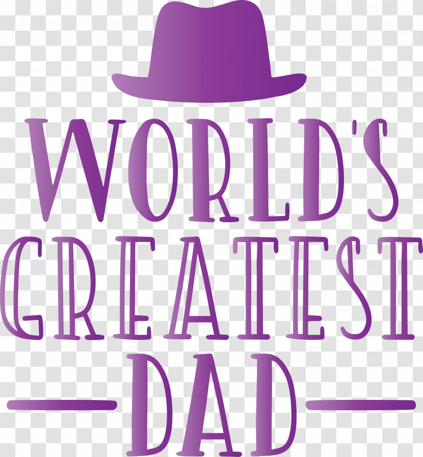 Greatest Dad Happy Fathers Day Transparent PNG