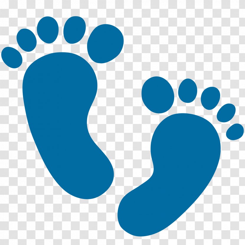 Footprint Emoji Infant Clip Art - Footprints Transparent PNG