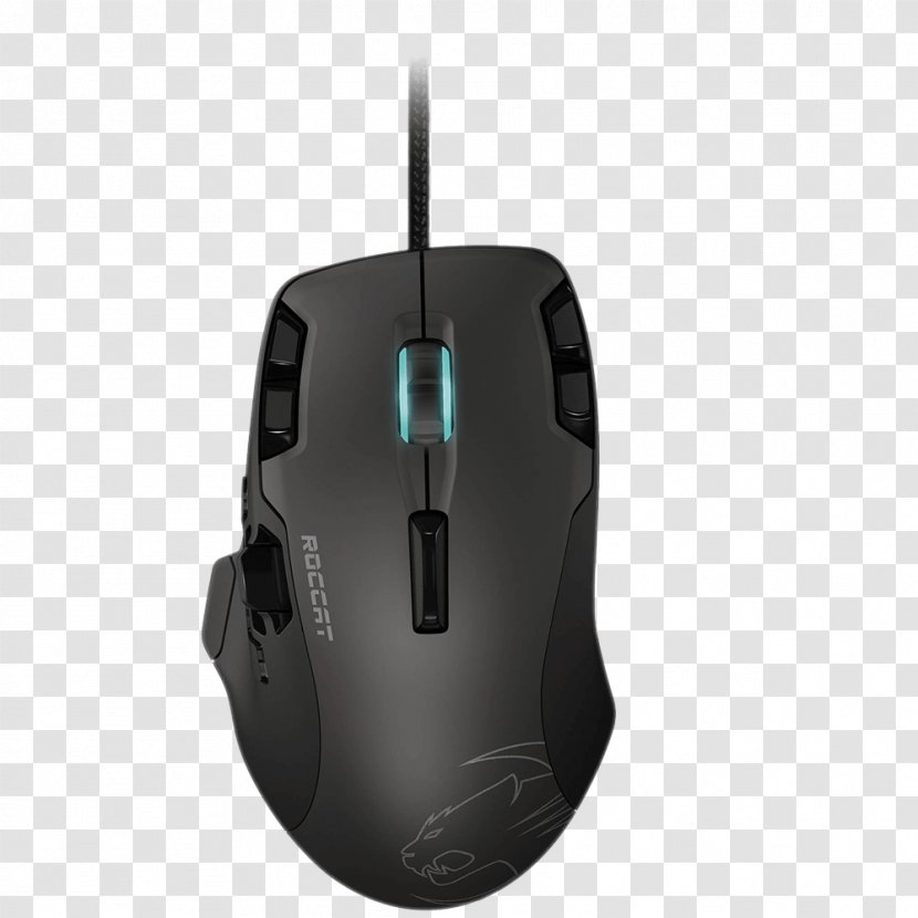 Computer Mouse Keyboard Roccat Gamer Video Game - Pc Transparent PNG