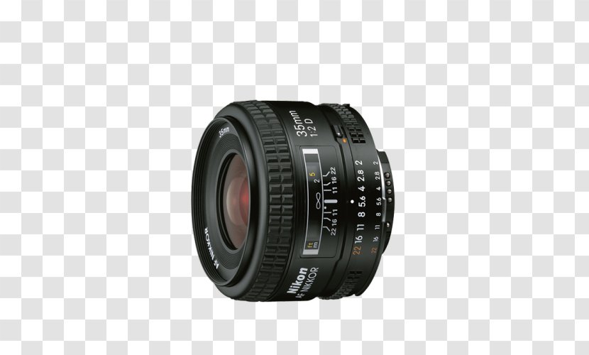 Nikon AF Nikkor 50 Mm F/1.8D Camera Lens AF-S DX 35mm F/1.8G Prime - Cameras Optics - Binoculars Rear View Transparent PNG